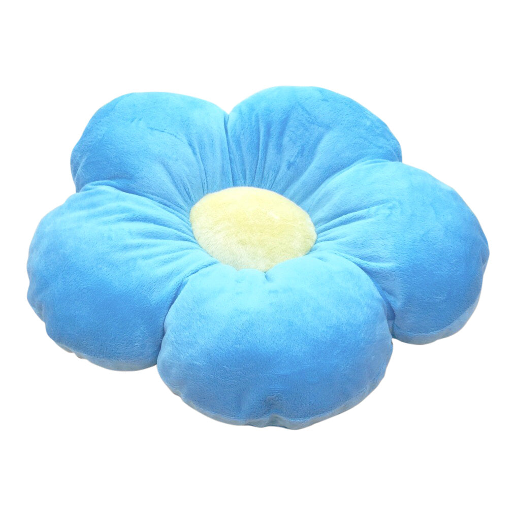 Blue Daisy Pillow