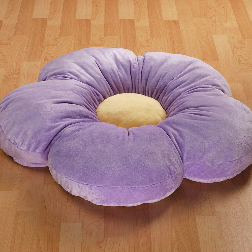 Purple Daisy Pillow