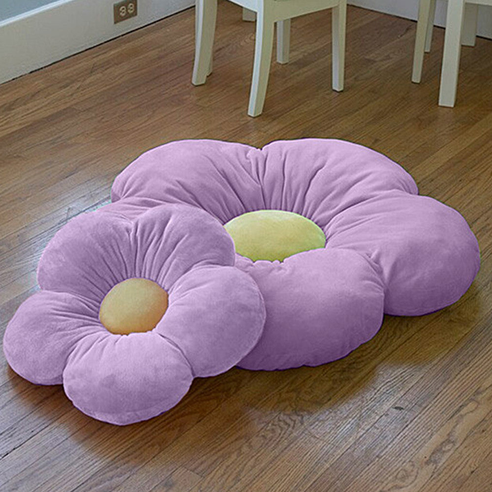 Purple Daisy Pillow